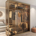 Living Room Bedroom Closet Storage Clothes Cupboard System Wardrobe Display Modern Minimalist Guarda Roupa Trendy Furniture