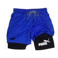 Summer Breathable Two-in-one Double-layer Shorts Men's | SAMAG