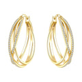 Orstarry S925 Sterling Silver 18k Gold Modern Square Earrings Hoop Earrings For Women Jewelry Original Trendy Anniversary Gifts