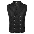 Men's Vests Medieval-Style Vintage Costume Tuxedo Sleeveless Vests European Vintage Stage Halloween Costume Gothic Jacket Set