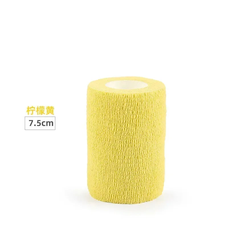 4.5M Sport Self Adhesive Elastic Bandage Wrap Tape Writing Finger Protect Cute Bandaids Survival Kit
