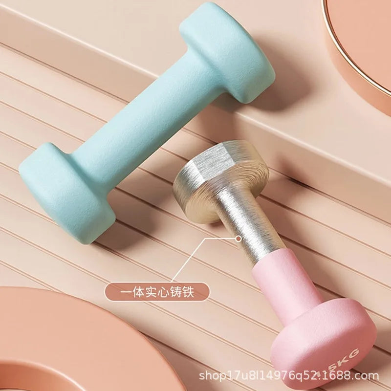 Weight Lifting Neoprene Coated 1kg Female Hand Dumbbell | SAMAG