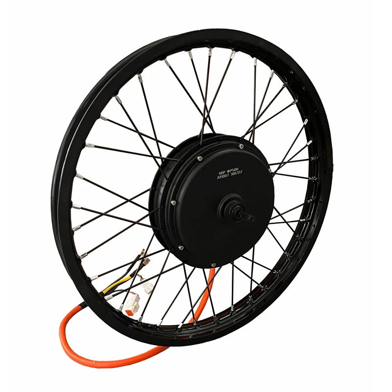 NBpower/QS205 50H V3 48-96V 3000w 5000w Electric Bike Hub Motor Wheel 150mm Dropout Ebike Motorcycle Rear Motor Wheel Peak 10kw