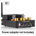 Douk Audio X1 HiFi JAN5725 Vacuum Tube Amplifier Bluetooth5.0 Receiver MM Phono Amp for Home Turntables Power Amp APTX-HD 160W*2