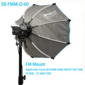 Nanlite Octagonal Softbox 40cm 60cm with FM Mount Photography Light Accessories  SB-FMM-O-40  SB-FMM-O-60