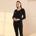 Autumn Winter New Men's Cashmere Silk Soft Comfortable Warm Underwear with Thickened Plush Set for Men Women Thermal Clothing