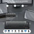ATTACK SHARK X66 65% Wireless Mechanical Keyboard - Visuel 5 | SAMAG