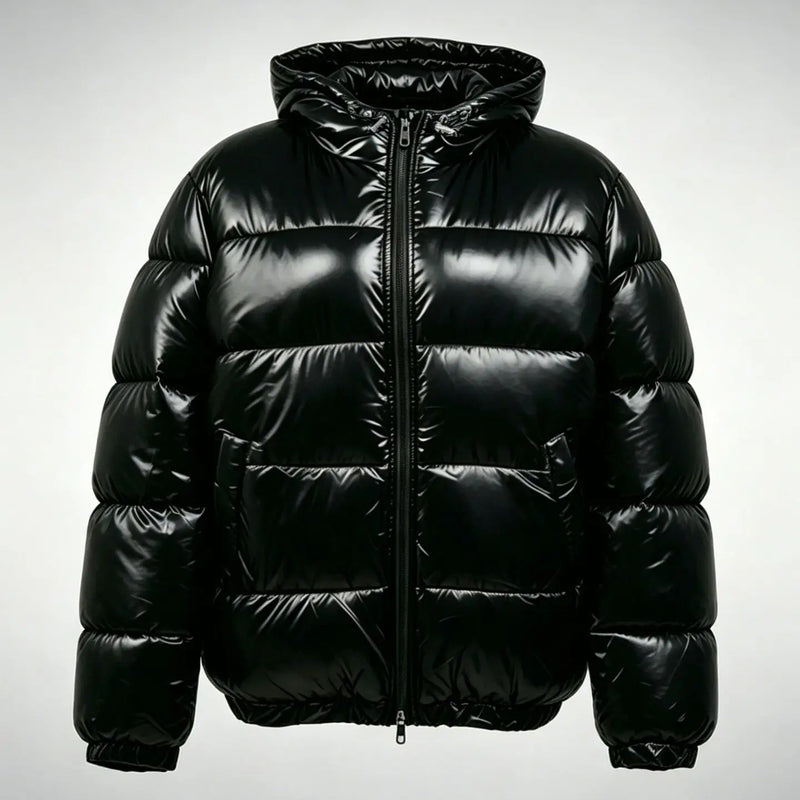 Europe America Stock Winter Men Hooded Cotton-padded Warm Jackets Cotton-padded Jackets Cotton-padded Coats and Men's Outerwear