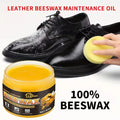 30ml beeswax shoe polish care set, artificial beeswax oil, universal colors - quick polishing and deep nourishment