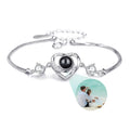 Custom Photo Bracelet Personalized Projection with Picture Inside 100 Languages I Love You Stainless Steel - Visuel 7 | SAMAG