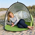 Pop Up Beach Tent UPF50+ UV Protection Silver Coating | SAMAG