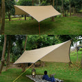 Lightweight 3x4M Hexagonal Camping Tarp Waterproof Awning - View 2 | SAMAG