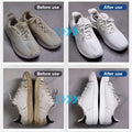 White Shoe Polishing Cream, Sneaker Cleaner and Shine Restorer for Canvas Shoes, Leather Shoes and Sports Shoes