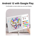 21.5 Inch Wireless Recharging Movable Monitor Vertical Lcd Stand by Me Portable Touch Screen Smart Tv with Wheels