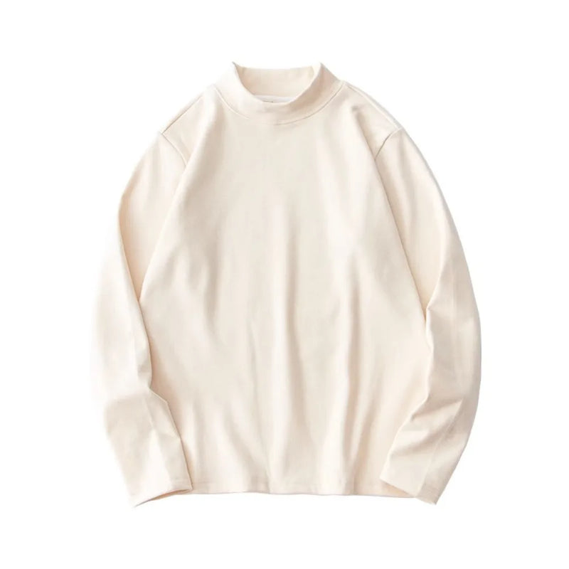 Polyester Men's Thermal Underwear Cold Weather Thermal Clothes Warm Long Sleeve Shirt Base Layer Plus Velvet Shirt