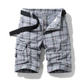 New Summer Men Thin Cotton 100% Cargo Shorts Jogger Pants | SAMAG