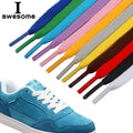 1 Pair 100 120 CM Length 29 colors Shoelace Flat Popular Sports Shoes Laces Casual Canvas Unisex Polyester Shoelaces Shoelace