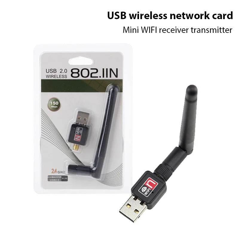 360 Portable 600Mbps Dual Band 5GHz Wireless Network Card Lan USB PC WiFi Adapter Antenna 802.11AC - Visuel 9 | SAMAG