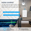3 Way US WiFi Dimmer Switch Smart LED Light 110V Dimmable Switches Netural Wire Required Remote Control For Alexa Google Home