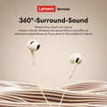 Lenovo YF02 Wired Gaming Headphones 3.5mm/Type-C For Mobile Phones  Computers And More HiFi Sound Music Wired Earphones With Mic