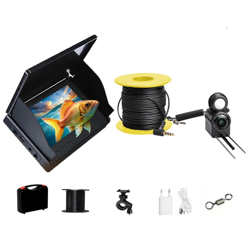 Underwater Fishing Camera 4.3 Inch IPS Monitor Ice Fish | SAMAG