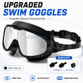 JSJM New Upgraded Adult Swimming Goggles Anti-Fog Wide | SAMAG