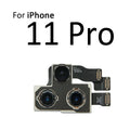Original Back Camera Flex Cable for iPhone 11 12 13 14 plus Pro max mini Flash big rear camera Module Replacement Parts tools