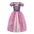 Girls Elsa Anna Dress Children Princess Carnival Dress Kids Jasmine Rapunzel Pageant Flower Disguise Birthday Cosplay Costume