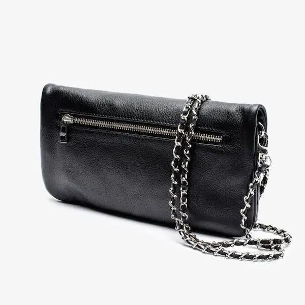 French-style exquisite one-shoulder women's bag, Spanish diamond chain fashion messenger bag, women's wing envelope bag