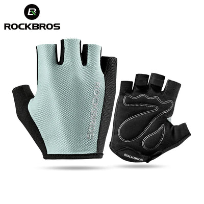 ROCKBROS Cycling gloves Men Women Half Finger Sport | SAMAG