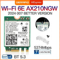 Dual Band AX210 Bluetooth 5.3 Wireless AX210NGW 2.4Gbps 802.11AX Wi - Fi 6 AX200 For Intel M.2 WiFi Card | SAMAG
