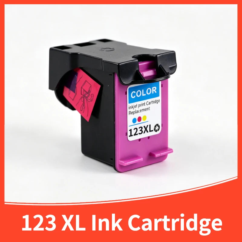 Compatible for HP 123 XL ink Cartridge for HP123 123XL for Deskjet 1110 2130 2132 2133 2134 3630 3632 3637 3638 Ink Cartridge