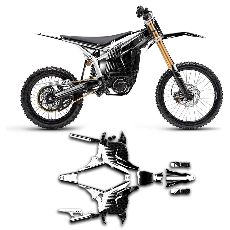 Electric Dirt bike Talaria Komodo Graphics thickened crystal plate decal body cover imitation scratch protection stickers