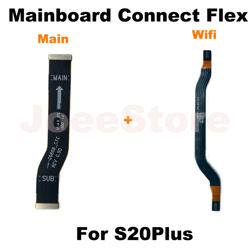 Motherboard Connect Flex For Samsung Galaxy S20 S21 S22 S23 S24 Plus Ultra LCD Display Wifi Signal Connect Mainboard Flex Cable
