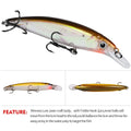 Bait Minnow 7g 14g 40g Luminous Bionic Fake Plastic Hard | SAMAG