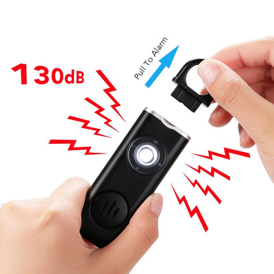 Self Defense Alarm 130dB Loud Keychains Rechargeable | SAMAG