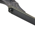 25-60lbs Black Hunter Recurve Bow Long Limbs Takedown | SAMAG
