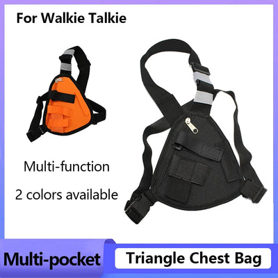 Radio Chest Harness Tactical Vest Nylon Rig Pack Bag | SAMAG
