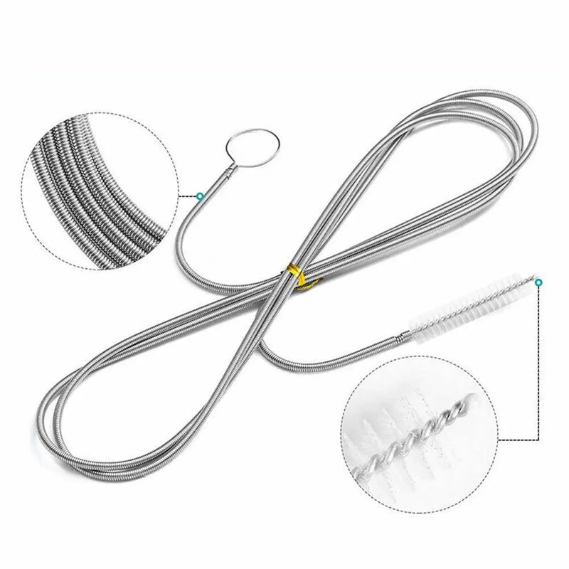 Car Styling Sunroof Door Windshield Cleaning Brush Drain Hole Is Blocked Auto Sunroof Drain Pipe Clean Brush Cleaning Tools