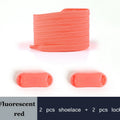 1 Pair No Tie Shoe Laces Elastic Laces for Sneakers Flat Shoelaces Without Ties Shoelace with Lock for Kids Adult Shoestrings