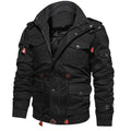 Men Winter Down Jackets Thicker Warm  Casual Fleece Jackets High Quality Male Multi-pocket Cargo Jackets And Coats EU Size 3XL