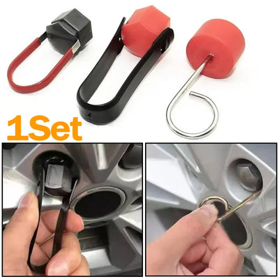Portable Car Wheel Nut Cover Removal Tool Universal Hub | SAMAG