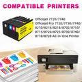 hp 952xl 953xl 954xl 955xl ink cartridge for OfficeJet 7720 7740 OfficeJet Pro 7720 8210 8720 All-in-One Printer