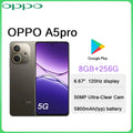 OPPO A5 Pro 6.67" 120Hz Screen 5G Smartphone 8GB+256GB 50MP Camera 5800mAh Long Lasting Battery Dual SIM Unlocked EU US Version
