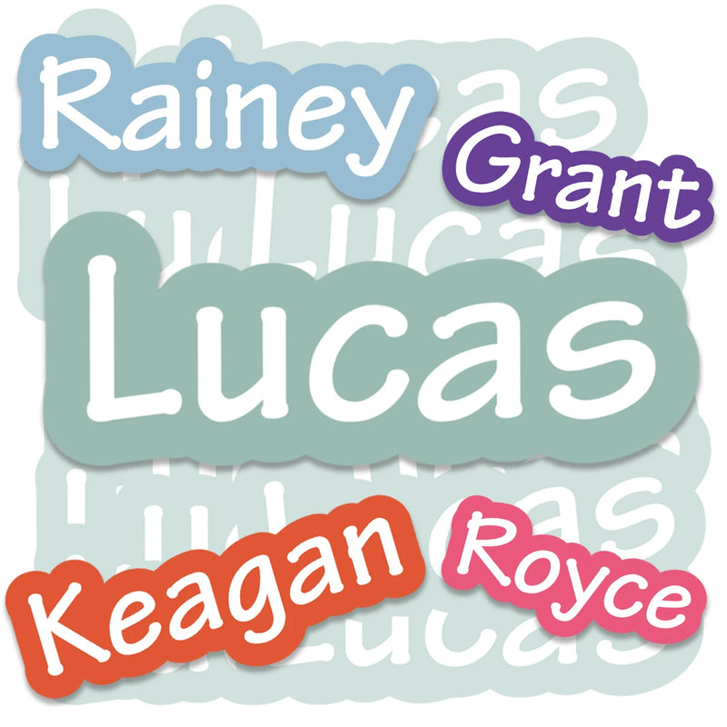 2 Sheets 12pcs Custom Name Stickers for Kids and Adults, Personalized Labels, Ideal for School, Bottles, and Gifts,Easy to Apply