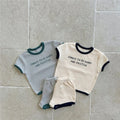 TZ2618 Korean Style Summer Kids' Clothing Set Unisex Baby | SAMAG