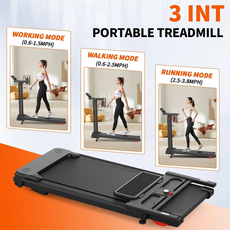 Yixin Electric Foldable Treadmill with Incline - View 3 | SAMAG