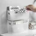 Non Perforated Cling Film Rack Inside Cabinet Wall Shelf Shelves Spice Dish Drying Door Organiser For - View 4 | SAMAG