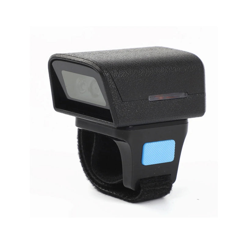 QR Code 1D/2D Ring Scanner Wearable Scanner Finger Barcode Reader Bluetooth Barcode Scanner Portable Bar code Scanner PDF Code