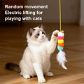 New Cat Toy Automatic Teaser Retractable Electric Smart Hanging Toy for Cats